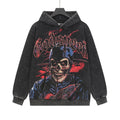 Godspeed Washed Skull Graphic Hoodie — front