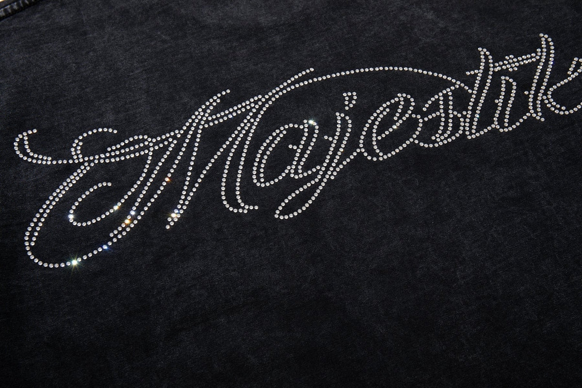 MAJESTIK Racing Graphic T-Shirt — detail
