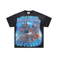 MAJESTIK City View Rhinestone Football Graphic T-Shirt — hero
